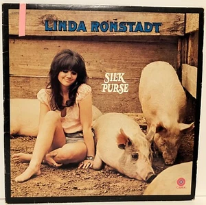 LINDA RONSTADT "SILK PURSE" (RARE Promo?) 1972 REISSUE Red Label ST407 NM-M - Imagen 1 de 6