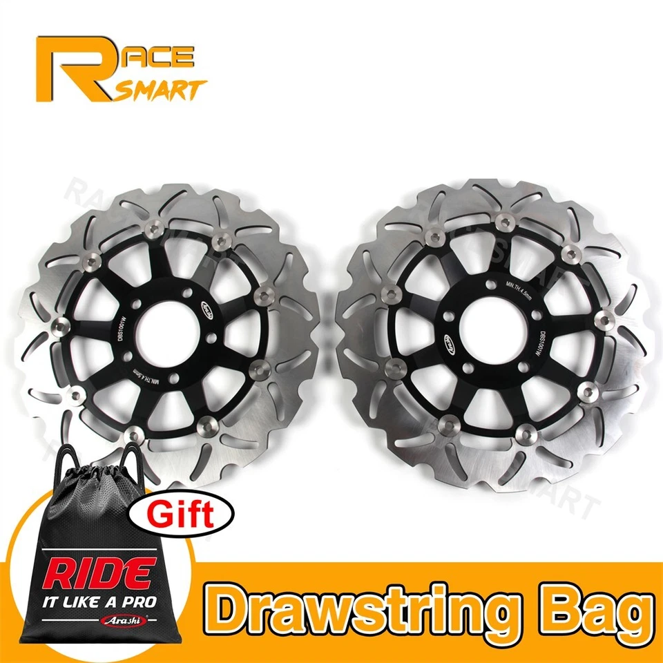 Rotores de disco de freno delanteros para Suzuki GSF600 GSF600S Bandit 2000-2004 GSXR400 1998 Foto 1 de 4
