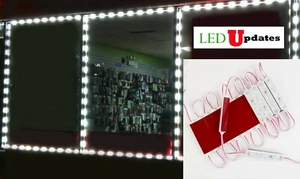 LEDUPDATES 50FT STOREFRONT LED LIGHT WHITE SUPER BRIGHT 5730 with 12v 120w power - Picture 1 of 12