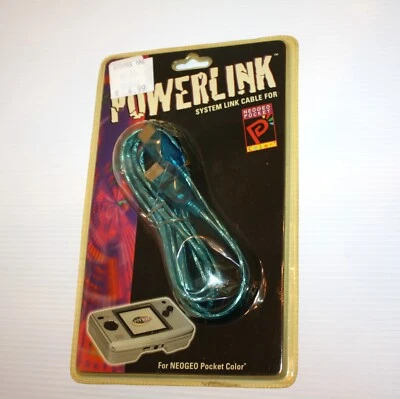 CABLE ENLACE SNK Neo Geo Pocket Color SELLADO Nyko Powerlink NUEVO sin abrir Foto 1 de 4