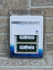 Crucial 16GB (2 x 8GB) CT8G3S1339M.M15FJD DDR3L-1333 SODIMM MAC RAM - Picture 1 of 4