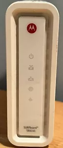 SURFboard SB6141 Motorola Surf Board Modem 400 Series Untested Arris - Picture 1 of 4