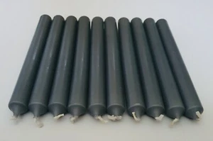 Velas de cena granito gris oscuro x40 21 cm sin goteo aproximadamente 8 horas de tiempo de combustión - Imagen 1 de 1