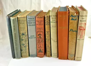 Bücherregal Wohndeko 3 Perlen S Buck Hardcover 10 Vintage 40er Jahre Schulbücher - Bild 1 von 24