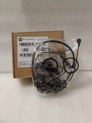 HP 立体声 USB 双声道的 耳机 HP P/N T1A67AA 全新数量可用  — 第 1/4 张图片