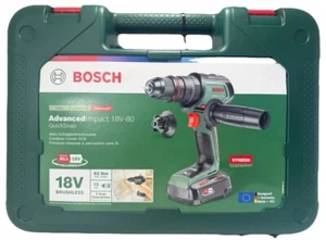 Bosch Brushless Combi Drill AdvancedImpact 18V-80 QuickSnap Combi Drill - NEW - Picture 1 of 6