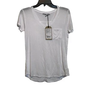 Fondotinta Prana Donna Manica Corta Collo a V Top Bianco XS - Foto 1 di 6