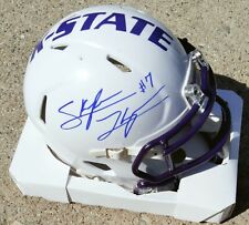 SKYLER THOMPSON Kansas State Wildcats SIGNED Speed Mini Helmet MIAMI DOLPHINS