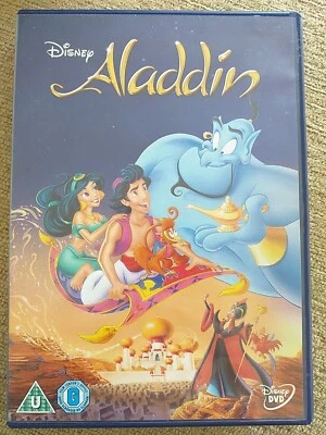 Disney Aladdin DVD DISNEY CLASSICS CHILDRENS ANIMATED MOVIE FILM Robin Williams - Image 1 of 2