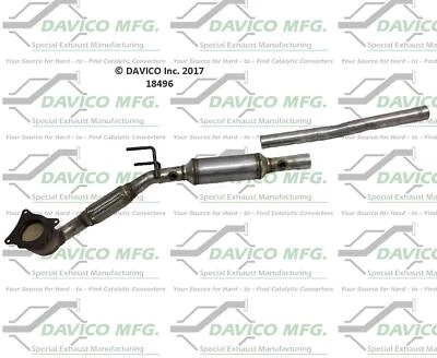 Catalytic Converter Fits 2010 2011 2012 Volkswagen GTI Foto 1 de 4