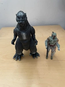 Godzilla Kaiju Bandai 1998 Vinyl Popy Gamera Figure Ultraman - Picture 1 of 6