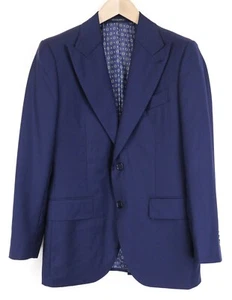 Suitsupply La Spalla Herren Blazer UK36S Blau Slim Wolle Staude S110s Klassisch - Bild 1 von 9