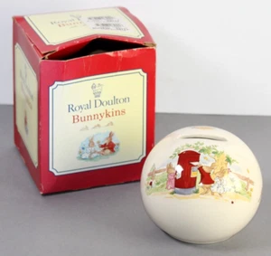 Caja de dinero Royal Doulton Bunnykins - con tapón - Imagen 1 de 8
