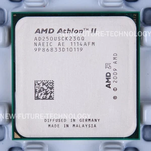 AMD Athlon II X2 250u (AD250USCK23GQ) CPU 533 MHz 1.6 GHz 2 MB Socket AM3 25W - Picture 1 of 1