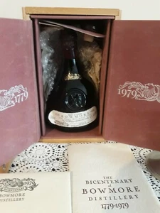 Bowmore Bicentenary ( 1979 ), Islay Single malt whisky 750mL 43% RARE - Picture 1 of 8