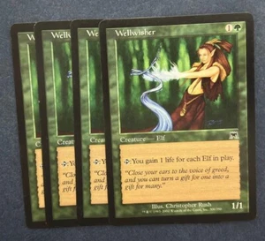 MTG 4X ONSLAUGHT WELLWISHER NM MAGIC THE GATHERING COMMON CREATURE GREEN - Picture 1 of 5