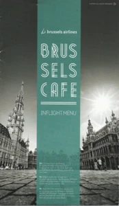 # Menu card - menu - menu card - menu menu - Brussels airlines - no date! - Picture 1 of 1