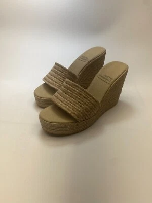 Sandalia de cuña Jeffrey Campbell para mujer color tostado iluminado por el sol talla 11 Foto 1 de 4