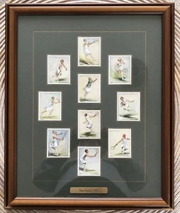 10 Wills Cigarrillo Tenis Tarjetas Reproducidas-Imperial Tabaco Mujer Césped Tenis - Imagen 1 de 14