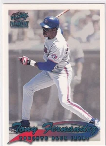 TONY FERNANDEZ /67 PACIFIC PARAMOUNT PLATINUM BLUE FOIL BLUE JAYS #244 1999 99 - Bild 1 von 1