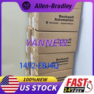 Allen Bradley 1492-EBJ4Q Gray Terminal Block End Caps nib Brand New Free Ship - Bild 1 von 3