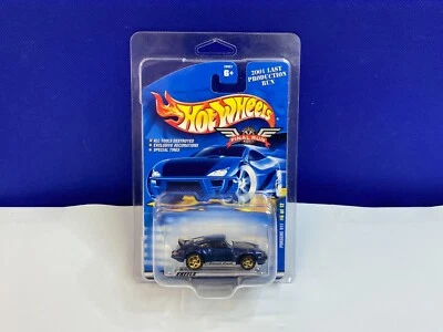 HOT WHEELS 1/64 FINAL RUN BLUE PORSCHE 911 W/ PROTECTO VERY NICE !! - Image 1 of 4