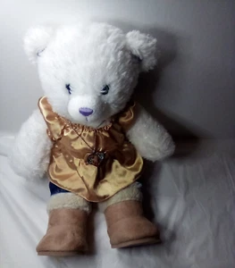 Build A Bear Hannah Montana White Sparkle  Stuffed Animal Plush Miley Cyrus 16" - Foto 1 di 16