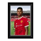 Personalised Marcus Rashford Message Autograph Photo Manchester United FC Fan
