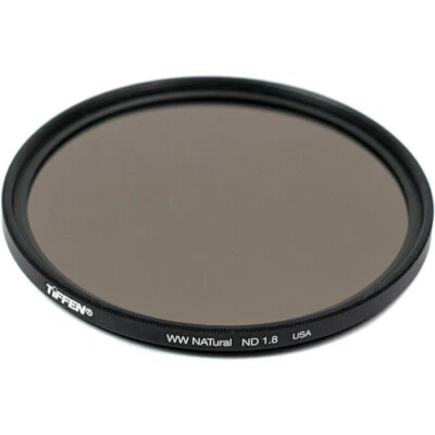 Tiffen 67mm Water White Glass NATural IRND 1.8 Filter (6-Stop) - Image 1 of 4