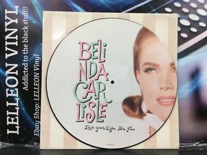 Belinda Carlisle Live Your Life Be Free 12" Ltd Ed Picture Disc VSTY1370 Pop 90s - Picture 1 of 8