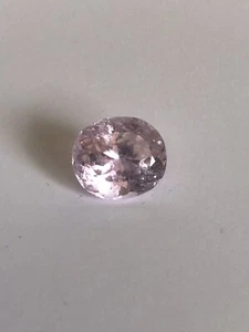 Natürlicher Kunzit, Ovalschliff, 9,98ct, I, #269 - Bild 1 von 12
