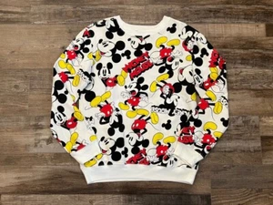 Disney Mickey Mouse Womens Juniors Sweatshirt Size Small - Picture 1 of 5