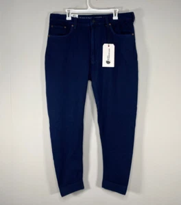 Levi's Premium Engineered Jeans Knit Jogger Pants Men's XL High Rise Blue NWT - Picture 1 of 21