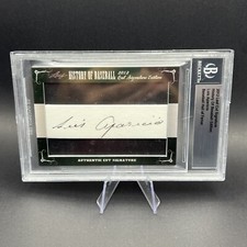 Luis Aparicio History Of Baseball Cut Signature Edition 2012 Leaf Beckett