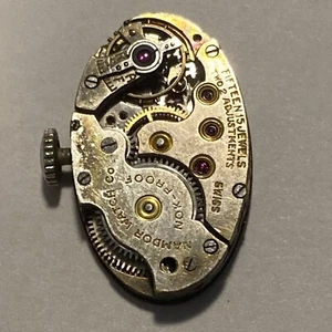 Namdor Watch Co. Movement 17 Jewel Parts/Repair AS 500 Good Staff - Picture 1 of 7