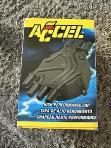 ACCEL 120142 Distributor Cap - Socket Style - Crab - Black - Foto 1 di 2