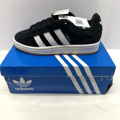 Adidas Campus 00s J C Negro/Blanco Rayas Suela Blanca Nuevo Talla 4.5 Niños/Niñas Foto 1 de 4