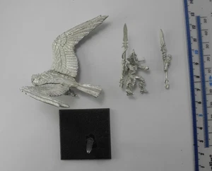 WARHAWK & WOOD ELF RIDER Metal Elves Army Realms Warhammer 2000s Y2c - Imagen 1 de 4