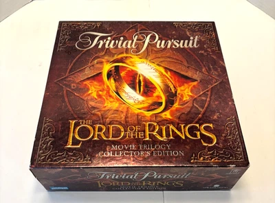 Trivial Pursuit: The Lord Of The Rings Movie Trilogy Open Box Pieces Sealed - Image 1 of 4