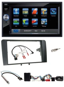 Blaupunkt SD Bluetooth 2DIN MP3 USB Lenkrad Autoradio für Audi A3 Symphony Aktiv - Bild 1 von 9