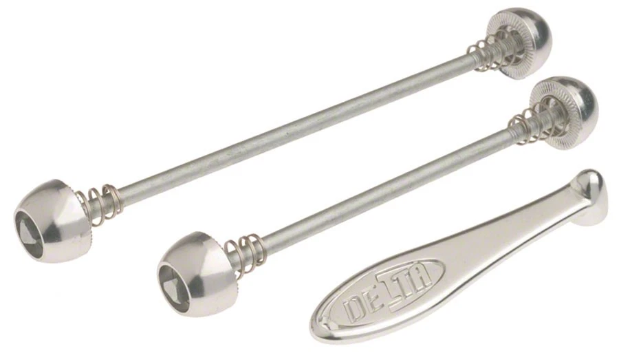 Delta HubLox Anti-Theft Bicycle Skewers with QR Locking System - Rust-Resistant - Image 1 of 1