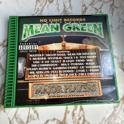 SEALED**MEAN GREEN Major Players  Compilation No Limit Records Master P E-40 UGK - Image 1 of 4
