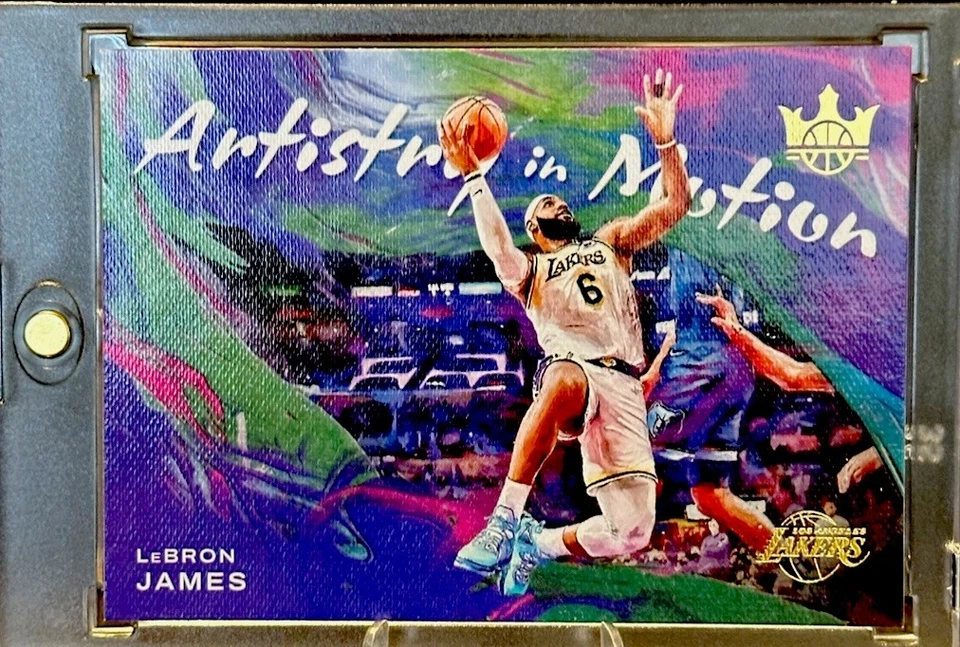 LeBron James 2021-22 Panini Court Kings Artistry In Motion #5 - Image 1 of 4