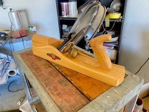 Vintage Marples & Sons Beechwood  13'' Adjustable Jack Plane Sheffield England - Picture 1 of 17