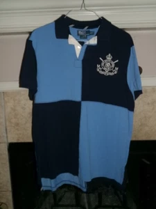 Polo Por Ralph Lauren Calce Personalizado Azul Claro y Azul Oscuro Polo Talla XL - Imagen 1 de 2