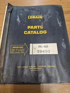 Lorain MC-425 Parts Catalog - Picture 1 of 6