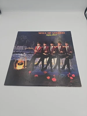 WALL OF VOODOO- Happy Planet LP IRS-5997 PROMO Ultrasonic Cleaned  - Image 1 of 4