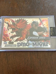 2024 Wild Card Dino-Might Baseball SPENCER JONES ROOKIE #’d 8/10 - Picture 1 of 6