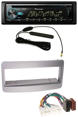 Pioneer CD MP3 AUX DAB USB Autoradio für Toyota Celica MR2 dunkelsilber - Bild 1 von 4