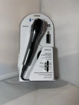 New The Singing Machine SMM205 Undirectional Dynamic Professional Microphone - Image 1 of 3